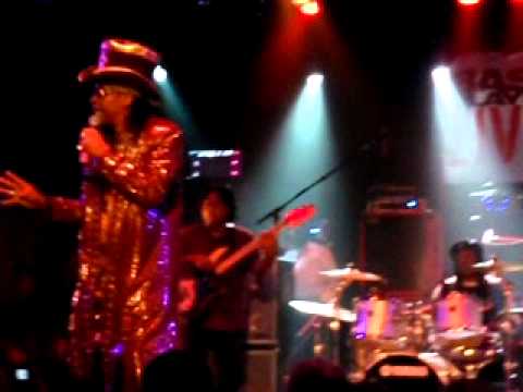 Bass Guitar Player Bootsy Collins Rocks the Stage in 2010