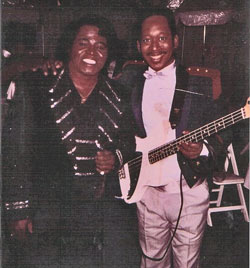 Jimmie Lee Moore aka “Stringpuller” James Brown Bass Player for 20 years